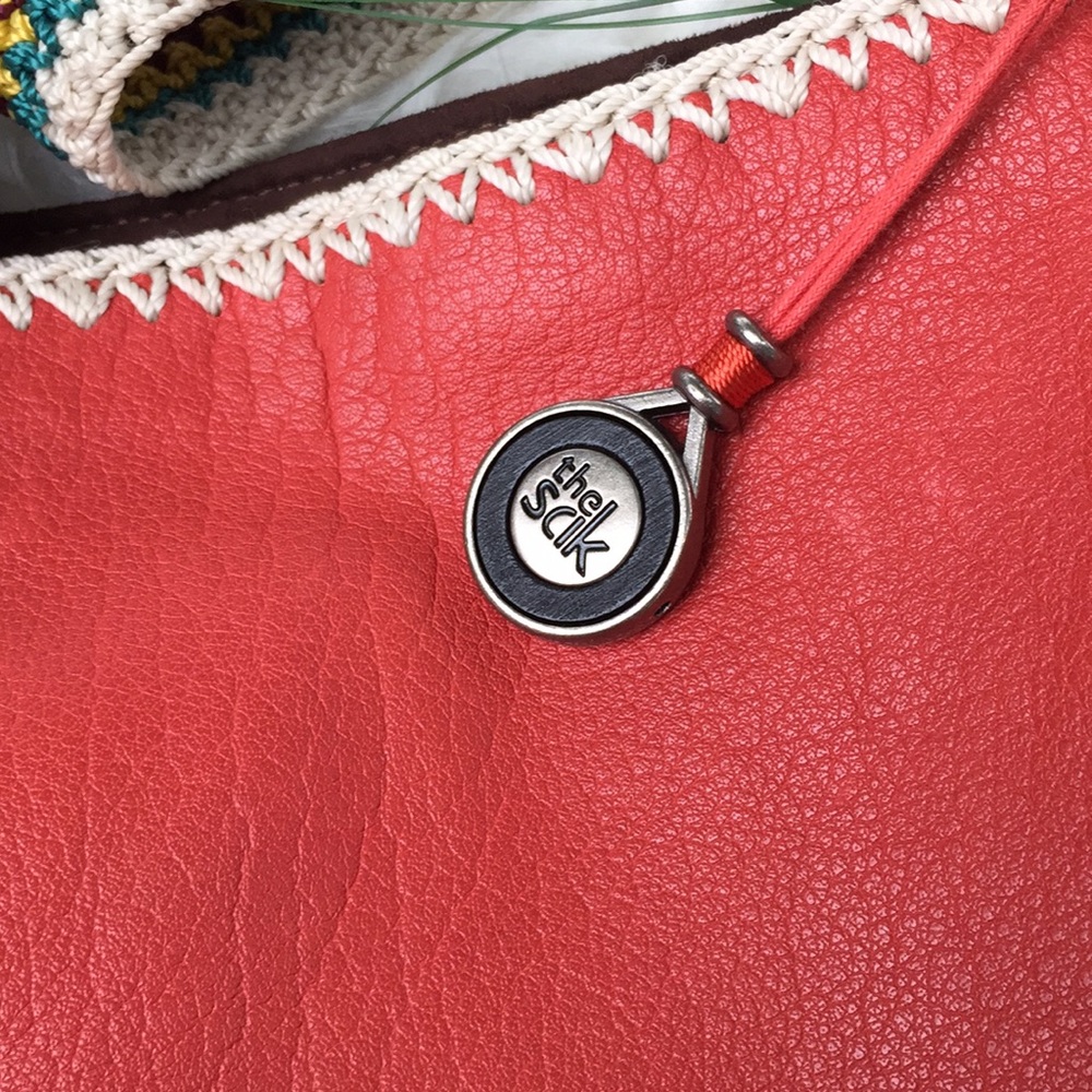 🌺RARE GORGEOUS leather BOHO bag🌺 - Picture 4 of 4